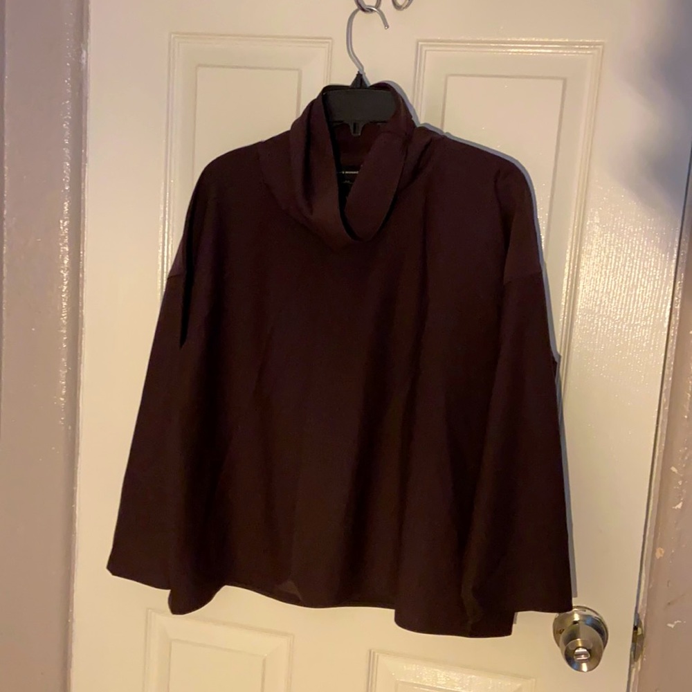 Club Monaco Funnel Neck Top